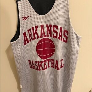 Arkansas Razorbacks Basketball Reversible Practice Jersey Large. Mint 🏀